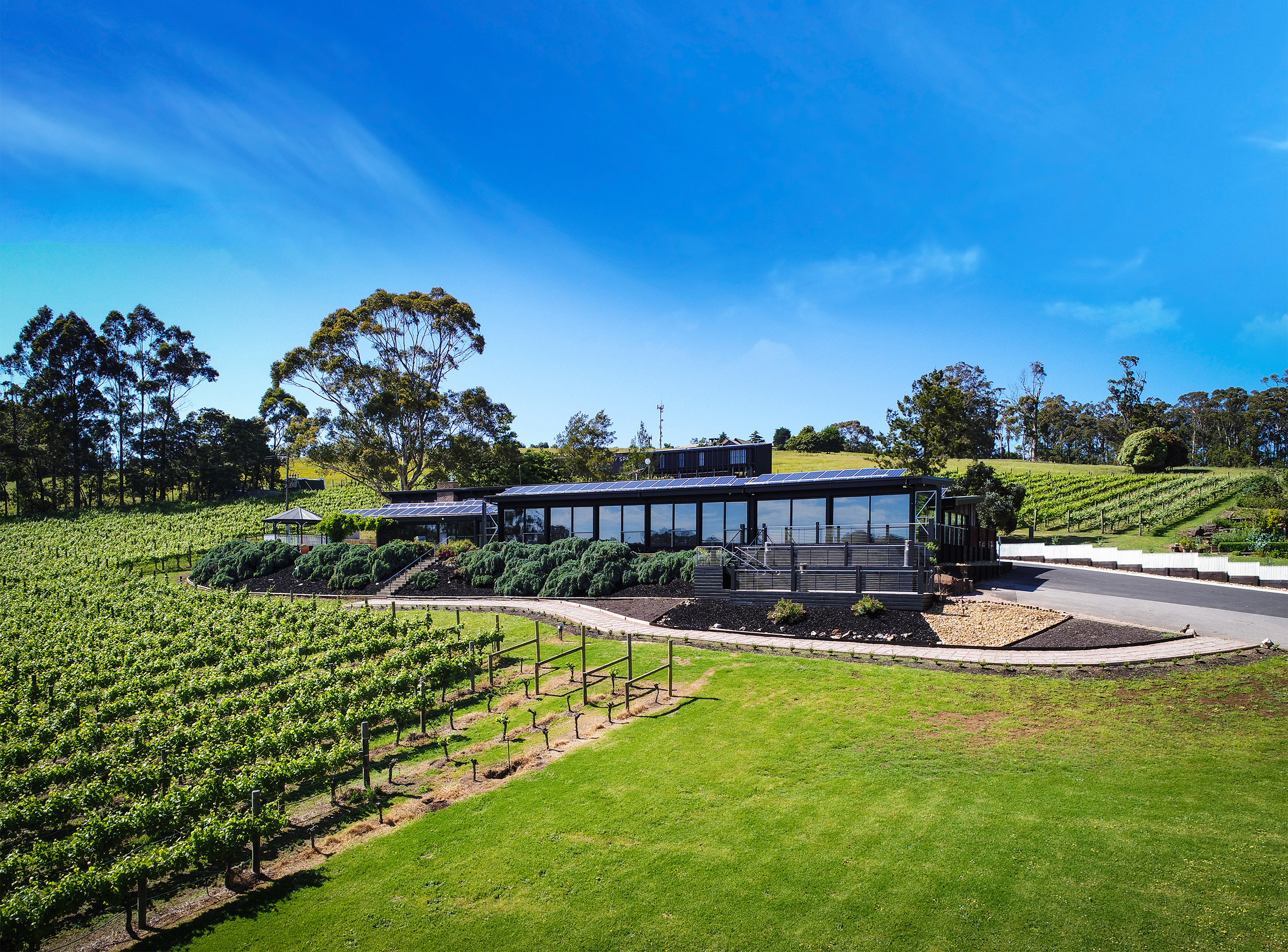 Brandy Creek Winery - one of many local wineries.